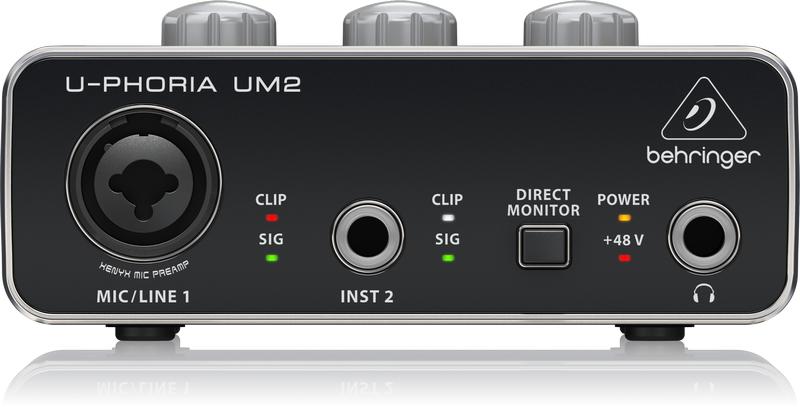 Behringer U-PHORIA UM2 Audio Interface-Live Sound & Recording-Behringer-Logans Pianos