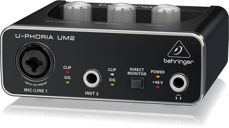Behringer U-PHORIA UM2 Audio Interface-Live Sound & Recording-Behringer-Logans Pianos