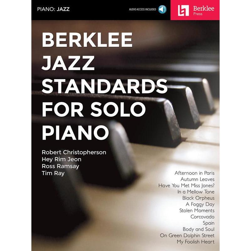 Berklee Jazz Standards for Solo Piano-Sheet Music-Berklee Press-Logans Pianos