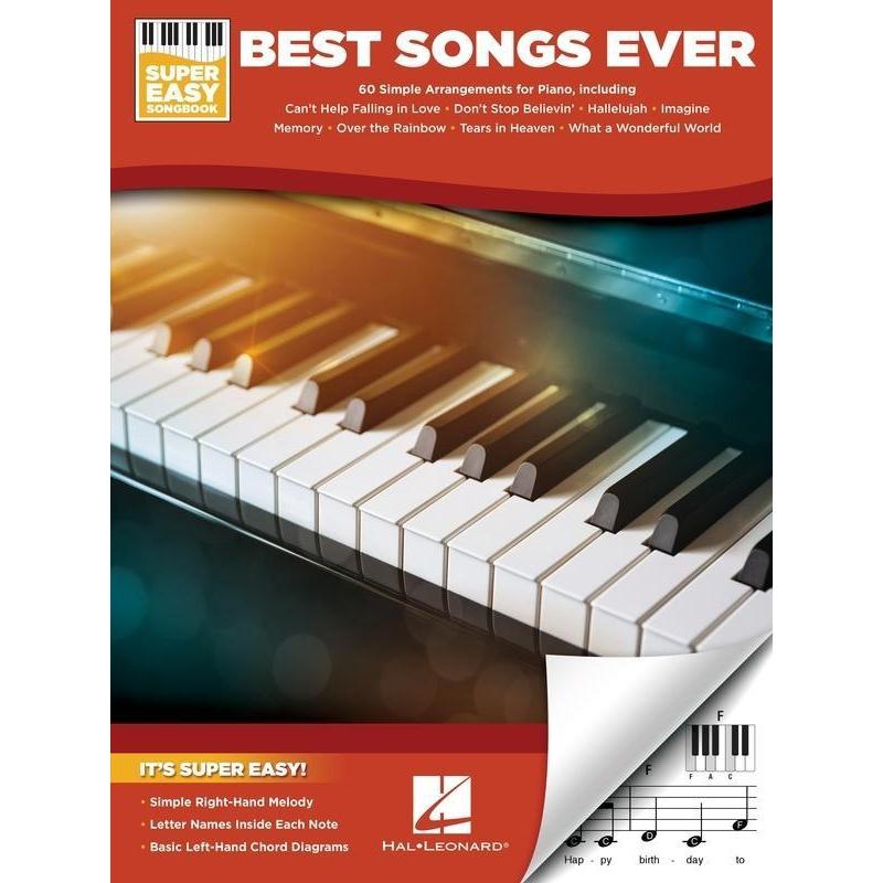 Best Songs Ever - Super Easy Songbook-Sheet Music-Hal Leonard-Logans Pianos