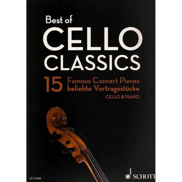 Best of Cello Classics-Sheet Music-Schott Music-Logans Pianos