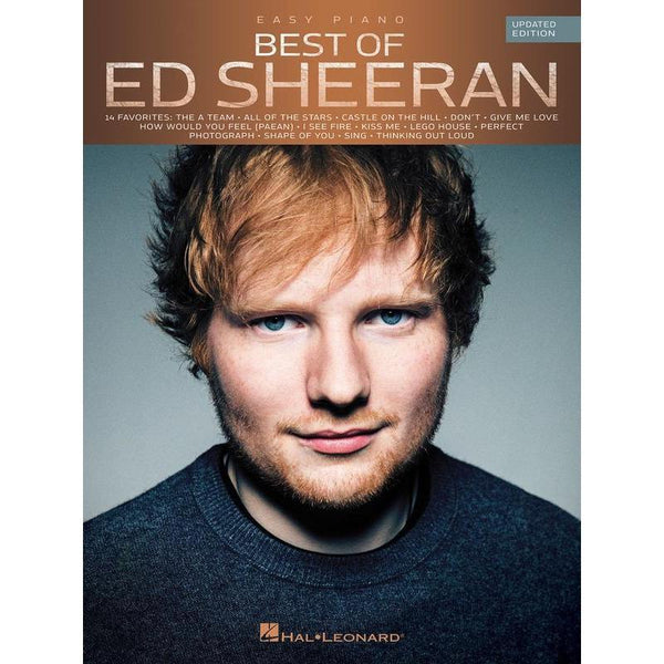 Best of Ed Sheeran for Easy Piano-Sheet Music-Hal Leonard-Logans Pianos