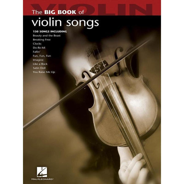 Big Book of Violin Songs-Sheet Music-Hal Leonard-Logans Pianos