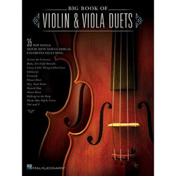 Big Book of Violin & Viola Duets-Sheet Music-Hal Leonard-Logans Pianos