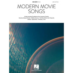 Big Note Piano - Modern Movie Songs-Sheet Music-Hal Leonard-Logans Pianos