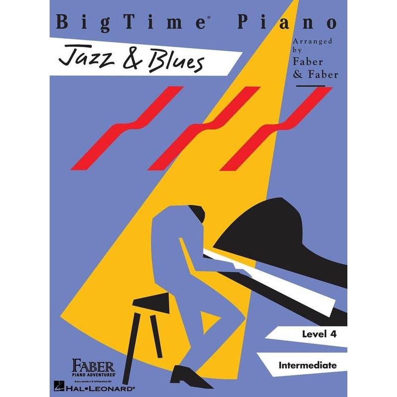 BigTime Piano - Jazz & Blues-Sheet Music-Faber Piano Adventures-Logans Pianos