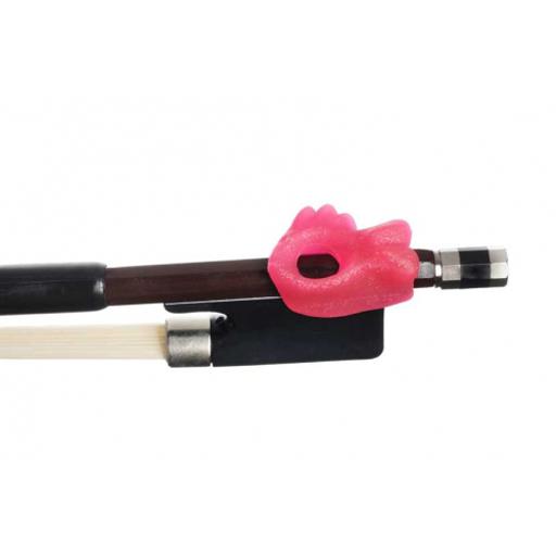Bow Hold Fish for Violin/Viola-Orchestral Strings-Things for Strings-Sparkly Pink-Logans Pianos