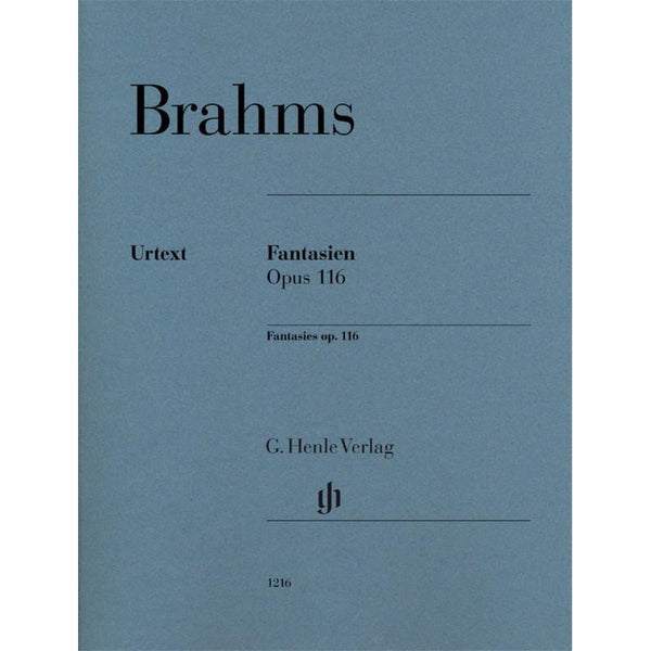 Brahms Fantasies Op 116-Sheet Music-G. Henle Verlag-Logans Pianos