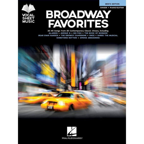Broadway Favorites - Men's Edition-Sheet Music-Hal Leonard-Logans Pianos