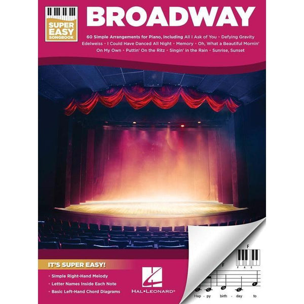 Broadway - Super Easy Songbook-Sheet Music-Hal Leonard-Logans Pianos