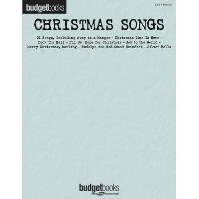 Budget Books - Christmas Songs for Easy Piano-Sheet Music-Hal Leonard-Logans Pianos