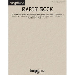 Budget Books - Early Rock-Sheet Music-Hal Leonard-Logans Pianos