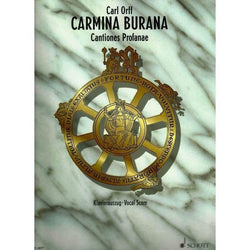 Carmina Burana Vocal Score-Sheet Music-Schott Music-Logans Pianos
