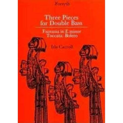 Carroll - 3 Pieces for Double Bass-Sheet Music-Forsyth Publications-Logans Pianos