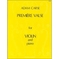 Carse - Première Valse for Violin and Piano-Sheet Music-Stainer & Bell-Logans Pianos