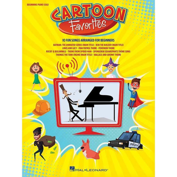 Cartoon Favorites-Sheet Music-Hal Leonard-Logans Pianos
