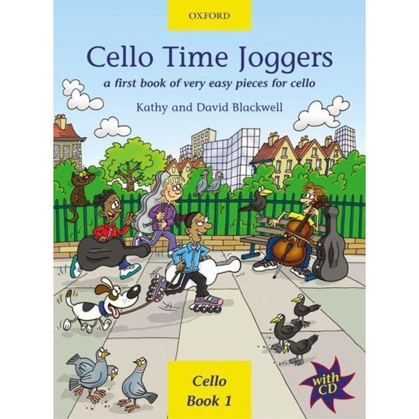 Cello Time Joggers Book/CD-Sheet Music-Oxford University Press-Logans Pianos