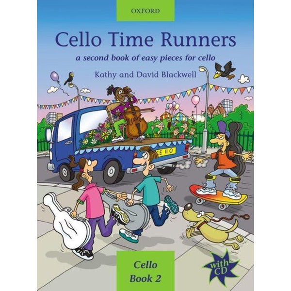 Cello Time Runners Book/CD-Sheet Music-Oxford University Press-Logans Pianos