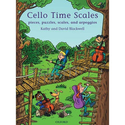 Cello Time Scales-Sheet Music-Oxford University Press-Logans Pianos