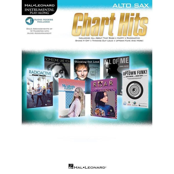 Chart Hits - Alto Saxophone-Sheet Music-Hal Leonard-Logans Pianos