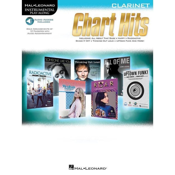 Chart Hits - Clarinet-Sheet Music-Hal Leonard-Logans Pianos