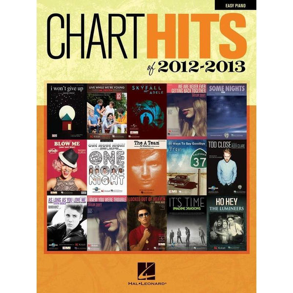 Chart Hits of 2012-2013-Sheet Music-Hal Leonard-Logans Pianos