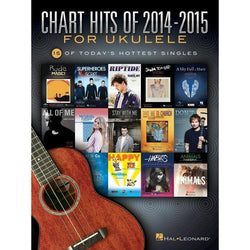 Chart Hits of 2014-2015 for Ukulele-Sheet Music-Hal Leonard-Logans Pianos
