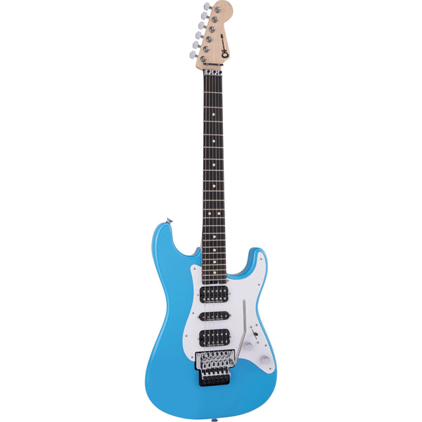 Charvel SC3 HSH Floyd Rose Egg Blue-Guitar & Bass-Charvel-Logans Pianos