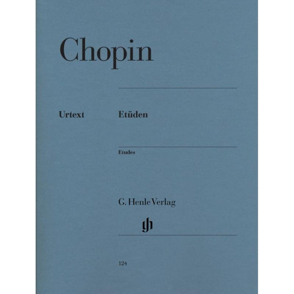Chopin - Etudes Complete Op 10 and Op 25-Sheet Music-G. Henle Verlag-Logans Pianos