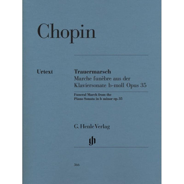 Chopin - Funeral March from Sonata Op. 35-Sheet Music-G. Henle Verlag-Logans Pianos