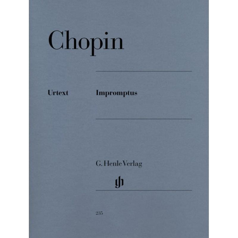 Chopin - Impromptus Henle Urtext Edition-Sheet Music-G. Henle Verlag-Logans Pianos