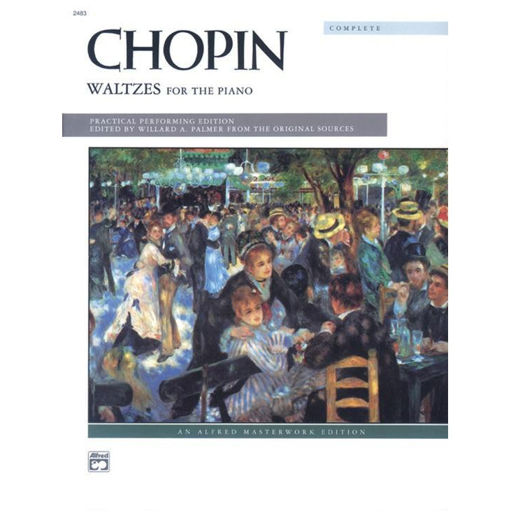 Chopin: Waltzes Complete-Sheet Music-Alfred Music-Logans Pianos