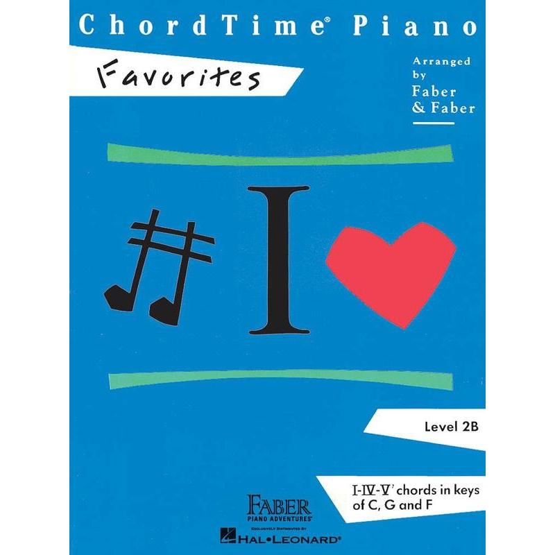 ChordTime Piano - Favourites-Sheet Music-Faber Piano Adventures-Logans Pianos