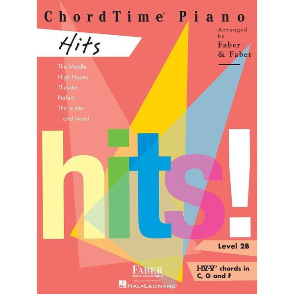 ChordTime Piano - Hits-Sheet Music-Faber Piano Adventures-Logans Pianos