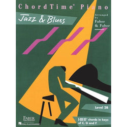 ChordTime Piano - Jazz & Blues-Sheet Music-Faber Piano Adventures-Logans Pianos