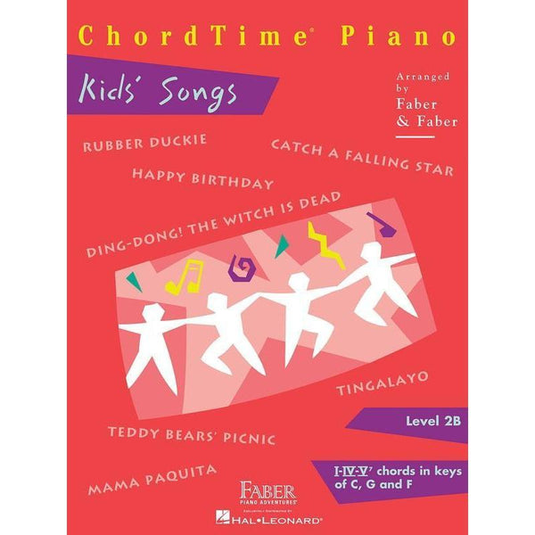 ChordTime Piano - Kids' Songs-Sheet Music-Faber Piano Adventures-Logans Pianos