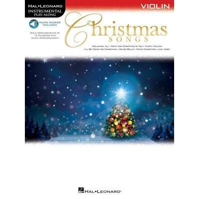 Christmas Songs for Violin-Sheet Music-Hal Leonard-Logans Pianos