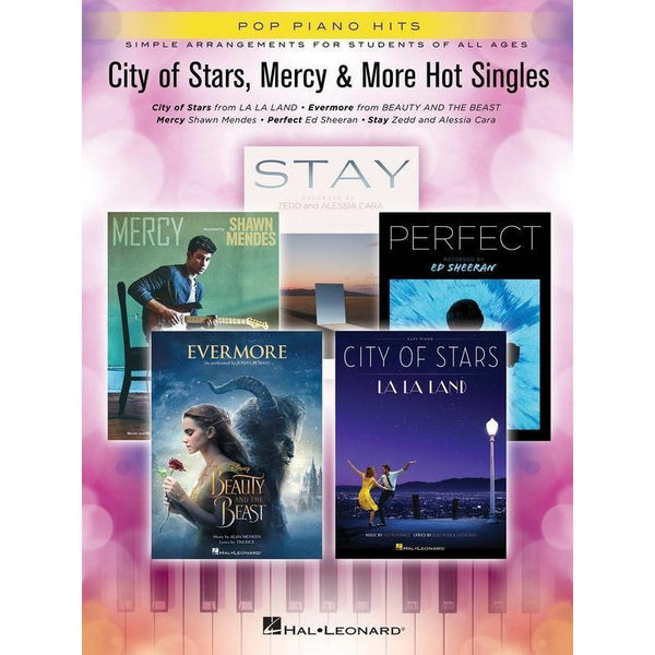 City of Stars, Mercy & More Hot Singles-Sheet Music-Hal Leonard-Logans Pianos