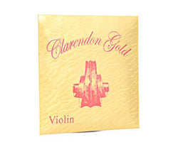 Clarendon Gold Violin Strings - Single D-Orchestral Strings-Clarendon-4/4-Logans Pianos