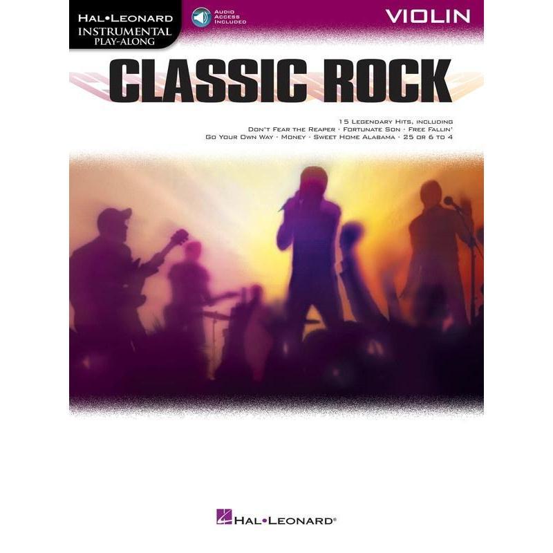 Classic Rock for Violin-Sheet Music-Hal Leonard-Logans Pianos