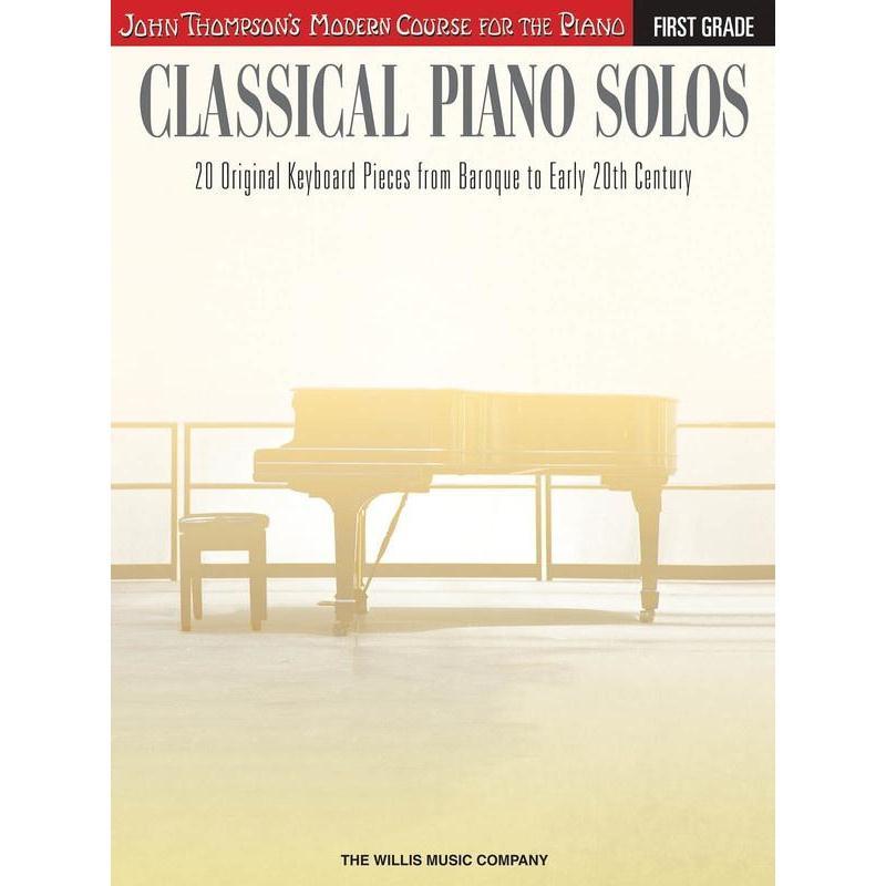 Classical Piano Solos - First Grade-Sheet Music-Willis Music-Logans Pianos