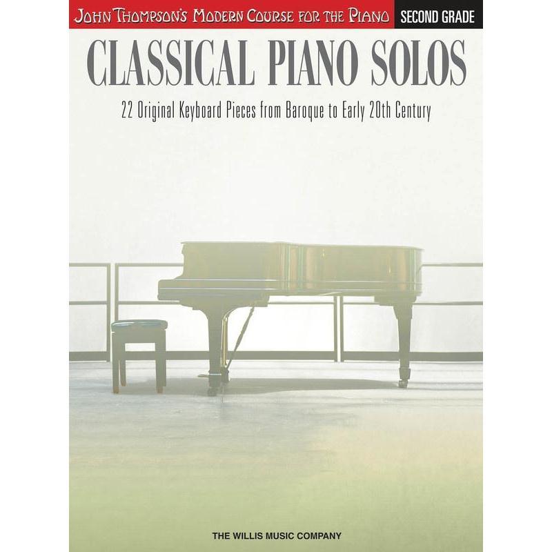 Classical Piano Solos - Second Grade-Sheet Music-Willis Music-Logans Pianos