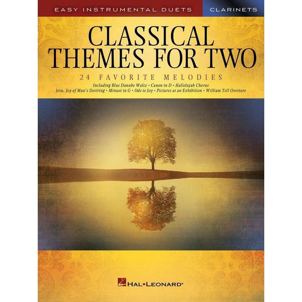Classical Themes for Two Clarinets-Sheet Music-Hal Leonard-Logans Pianos