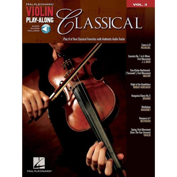 Classical Violin Playalong-Sheet Music-Hal Leonard-Logans Pianos