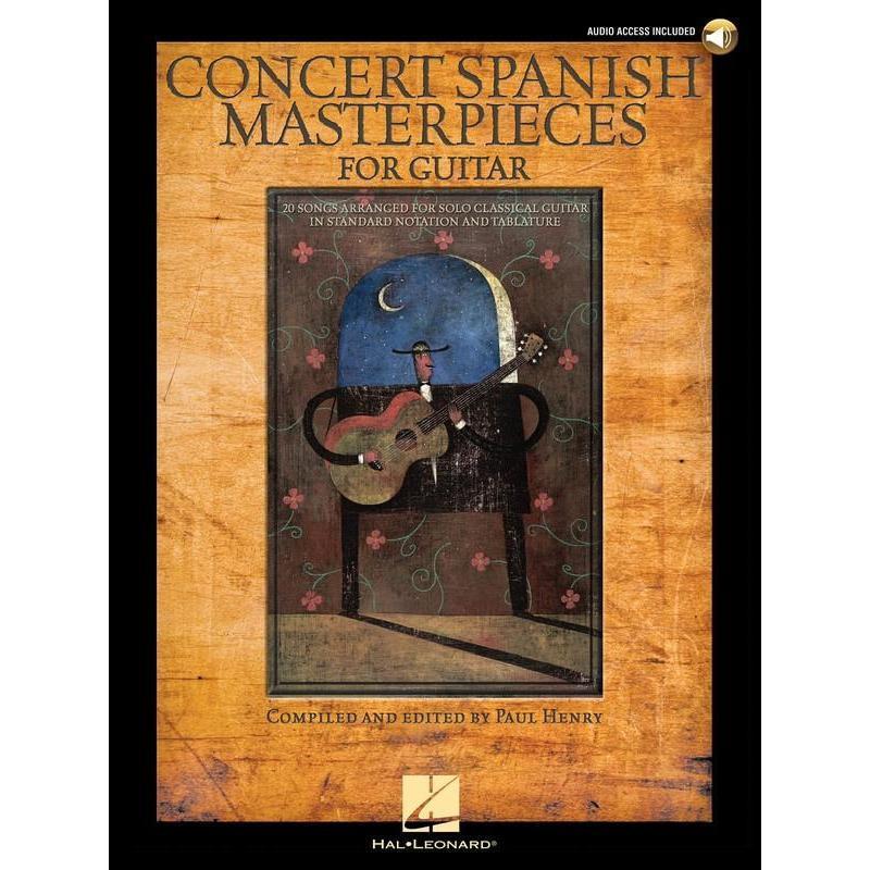 Concert Spanish Masterpieces for Guitar-Sheet Music-Hal Leonard-Logans Pianos