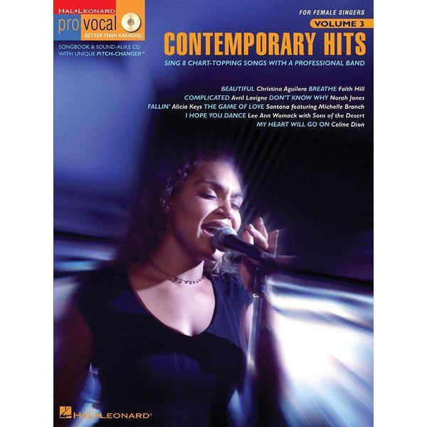 Contemporary Hits for Female Singers-Sheet Music-Hal Leonard-Logans Pianos