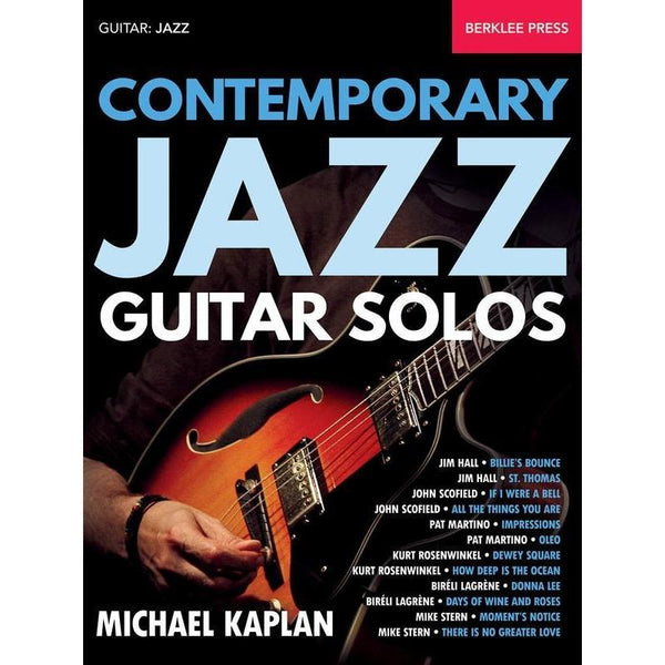Contemporary Jazz Guitar Solos-Sheet Music-Berklee Press-Logans Pianos