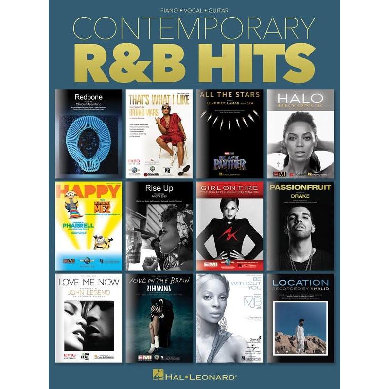 Contemporary R&B Hits-Sheet Music-Hal Leonard-Logans Pianos