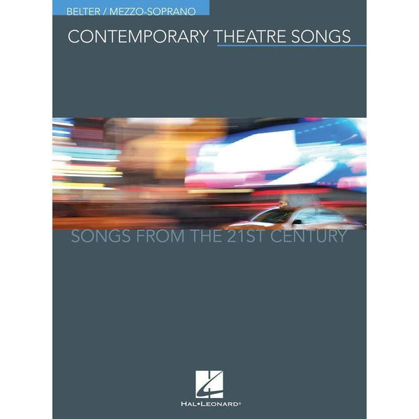 Contemporary Theatre Songs - Belter/Mezzo-Soprano-Sheet Music-Hal Leonard-Logans Pianos