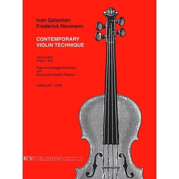 Contemporary Violin Technique Vol. 1 Parts 1 & 2-Sheet Music-Galaxy Music-Logans Pianos